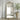 Mid-Century Carved Wood Floor Mirror