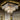 Modern Vintage Crystal Flush Ceiling Light