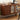 Modern Brown Wooden Sideboard with Metal base