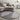 Modern Chenille Round Grey Area Rug
