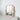 Pink framed mirror