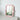 Pink framed mirror