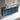 Modern Luxe Navy Blue Sideboard Buffet with 4-doors