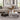 Modern Marble Coffee Table with Wooden Drawer