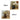 Modern Solid Wood Accent Side Table colors