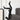 black gymnast figurine
