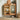 Nordic Natural Rectangular Sideboard with Glass Sliding Doors