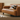 sofa with full and delicate curved lines