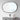 Oval Wall Mounted Bathroom Mirror