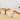 Rainbow Trash Can With Swing Top
