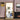 Rectangular Natural Wood Floor Length Mirror