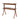 image of a double layer table on white background