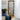 Retro Carved Wood Floor Length Mirror