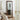 Retro Carved Wood Floor Length Mirror