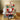 Christmas Resin Santa Claus Tray Statue