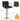 Black Swivel 360-Degree Bar Stools