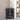 Highboard Ripple Glass Side Cabinet