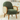 Solid Wood Rattan Accent Chair