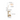 Overarching Feather End Table Floor Lamp
