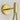 Gold finished metal
