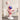 pink floating statue