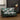 Vintage Loveseat with Floral and Leather Fabric