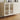 White Arched Glass Doors Sideboard Buffet