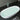 White Detached Oval Freestanding Bathtub