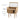 White Oak Wood Dressing Table