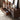 solid wood and brass sideboard