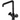 Industrial Matte Black Brass Kitchen Faucet