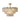 Snowflake Tiered Glass Chandelier