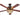 5-Blade Flush Mount Ceiling Fan Light