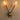 Elongated Brass & Black Retro Rotating Torch Wall Sconce