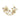  Gold finish metal