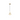 Minimalism 1-Light Glass Pendant Light