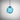 blue glass light pendants
