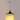 Aluminum Geometric Wide 1-Light Pendant Light