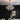 Contemporary Glass Chandelier in Brass