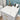 Gray Velvet Bedside Nightstand