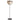 Modern Style Silver Crystal E14 Floor Lamp