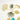 Gold finish leaves 