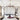 Postmodern Wagon Wheel Chandelier Glass