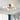 White Glass Semi-Flush Light - 8-light