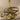Tornado Shape Gold Steel Pendant Light