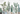 Nordic Cactus & Geometric Wallpaper Mural