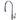 Gooseneck Single Handle Kitchen Faucet