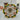 Vintage Retro Stained Glass Pendant Light