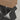 Walnut & Black Console Table