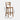43" Natural Bar-Height Bar Stool